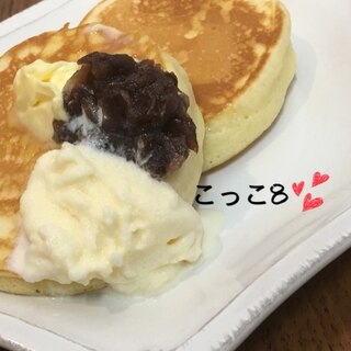 休日にいつもより！！ふわふわなホットケーキを❤